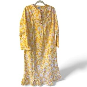 NIGHT OWL ⭐️ vintage pre-shrunk flannel nightgown